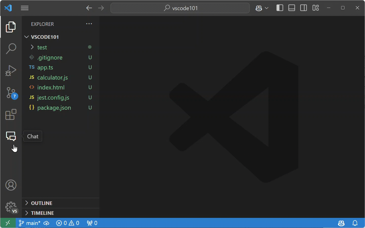 Drag and drop views and panels between the Primary and Secondary Side Bar