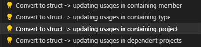 Convert tuple to  options