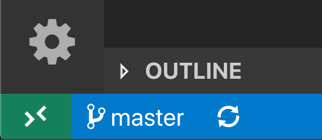 Quick actions Status bar item